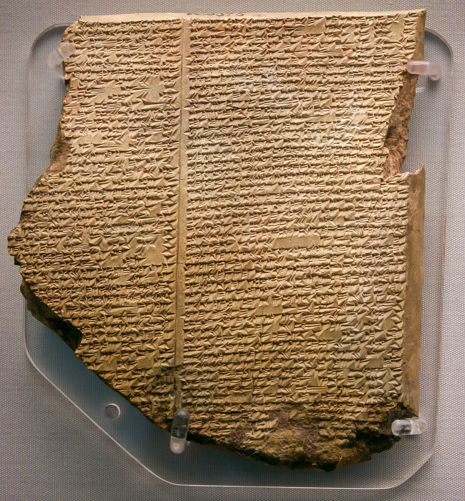Flood Tablet (Gilgamesh XI)